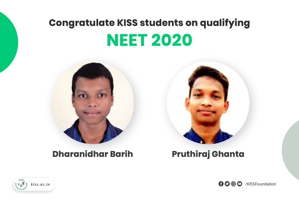 Pruthiraj Ghanta from Nayagarh and Dharanidhar Barih from Bargarh Clears NEET 2020