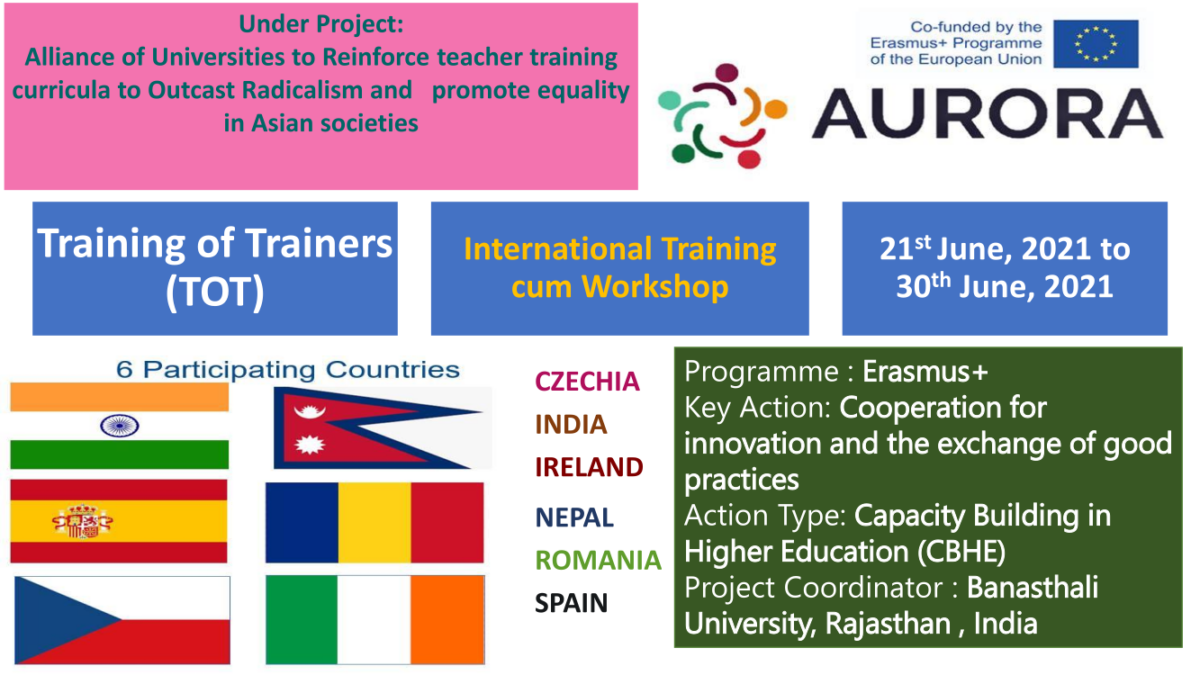 International Training cum on Inclusive Education for Training