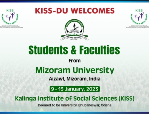 Day-long Interaction Sessions and Talks between the Faculty and Students of KISS-DU and delegates of Mizoram University