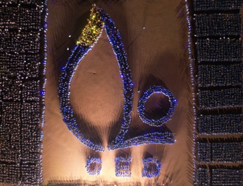 Million Lights Campaign: 3,000 Girls from KISS Create Magical C20 Logo