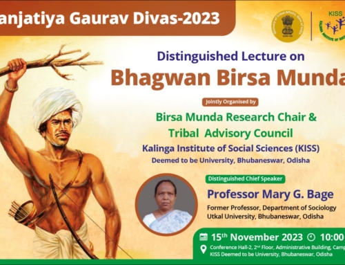 KISS-DU organized distinguished lecture on Bhagwan Birsa Munda