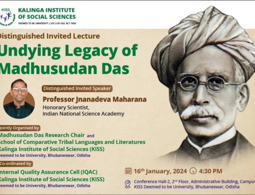 KISS-DU Organizes Distinguished Invited Lecture on “Undying Legacy of Madhusudhan Das”