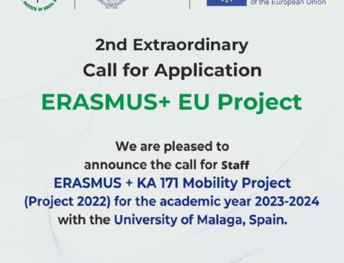 2nd Call for Application: Staff ERASMUS+ EU