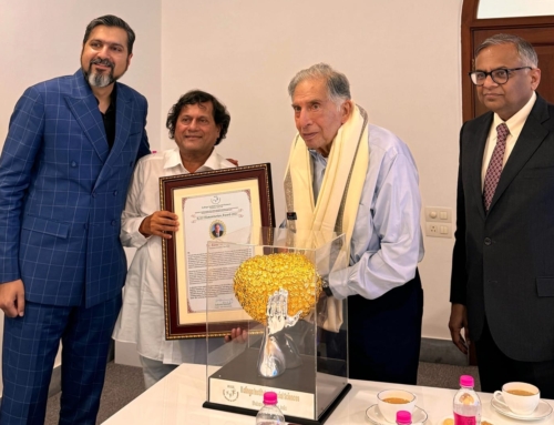 Ratan Tata Receives Prestigious KISS Humanitarian Award