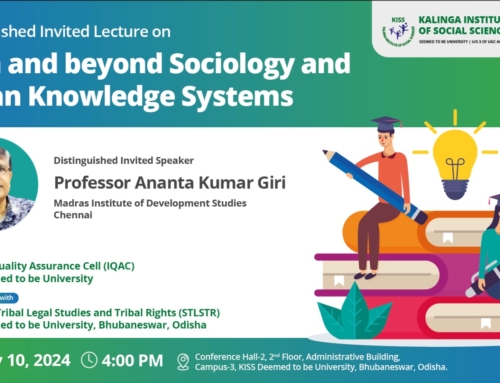 KISS-DU Organizes Distinguished Invited Lecture on “With and beyond Sociology and Indian Knowledge System”