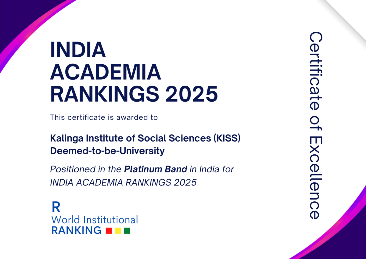 KISS-DU Shines in IAR 2025 by R. World Institutional Rankings - KISS ...
