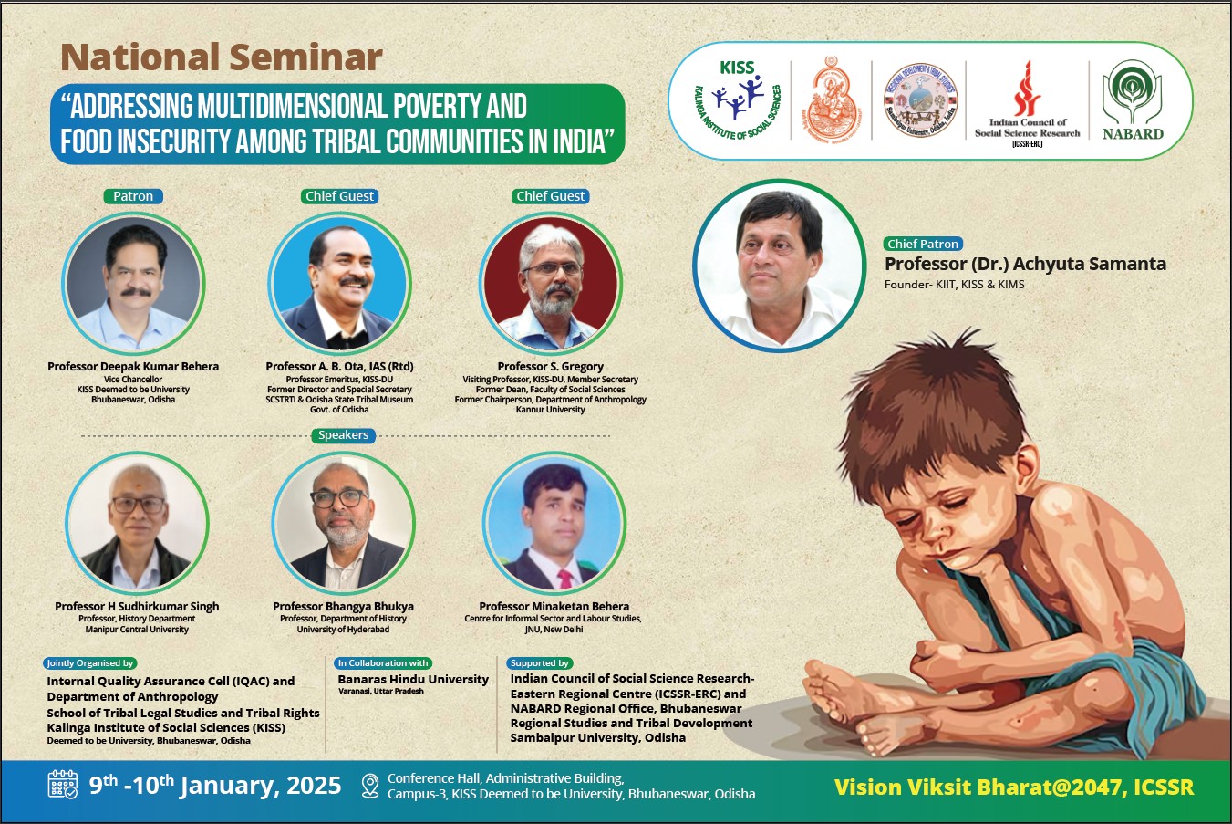 National Seminar on Addressing Multidimensional Poverty and Food Insecurity among Tribal Communities in India