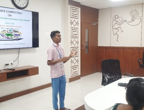 Debate Competition on “Biodiversity Conservation  versus Development” Held at KISS-DU