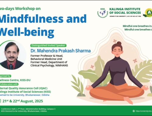 KISS-DU Organizes Two-Day Workshop on Mindfulness and Well-Being