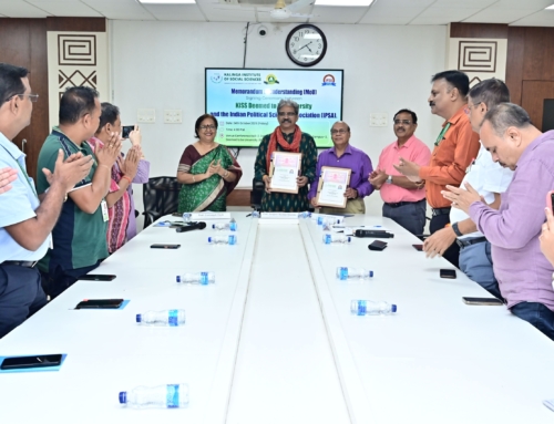 KISS-DU Inks MoU with Indian Political Science Association