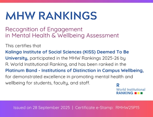 KISS-DU Receives Platinum Band for Mental Health and Wellbeing Ranking for the 2nd Consecutive Year