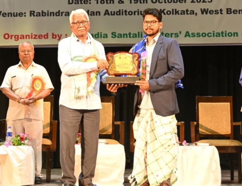 Faculty of KISS-DU Honored with the “Kabi Sadhu Ramchand Murmu Award” – 2025