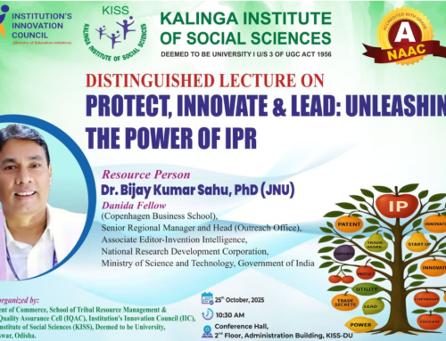 KISS-DU Organizes Distinguished Lecture on “Protect, Innovate & Lead: Unleashing the Power of IPR”