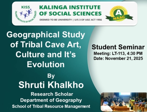 KISS-DU Organizes Student Seminar on “Geographical Study of Tribal Cave Art, Culture and Its Evolution”