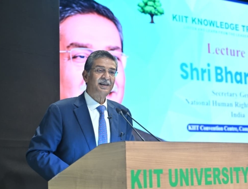 NHRC Secretary General Bharat Lal visits to KIIT & KISS