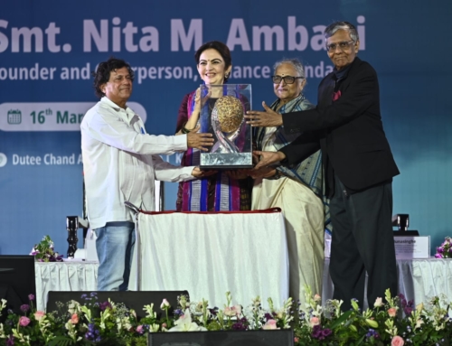 Nita M. Ambani, Founder and Chairperson of Reliance Foundation, Conferred Prestigious KISS Humanitarian Award 2025