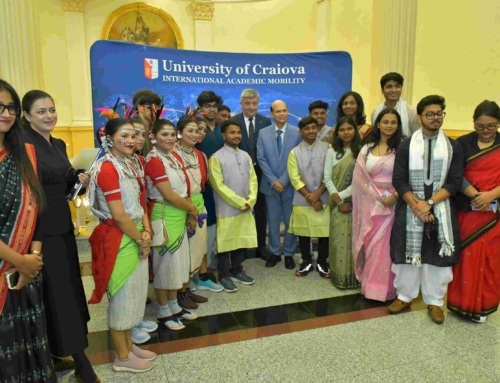 KISS Students Showcase Odisha’s Tribal Culture in  Romania with Santali Dance and Shakespeare Performances
