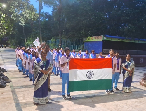 KISS-DU’s NSS Bureau Observes Tiranga Rally and Awareness Programme