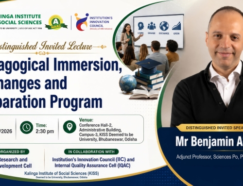 KISS-DU Hosts the Visit of Mr. Benjamin Abtan, Adjunct Professor, Sciences Po, Paris