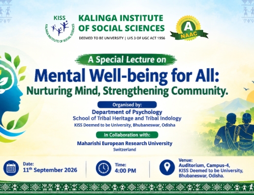 KISS-DU Organizes Special Lecture on  Mental Well-Being for All: Nurturing Mind, Strengthening Community